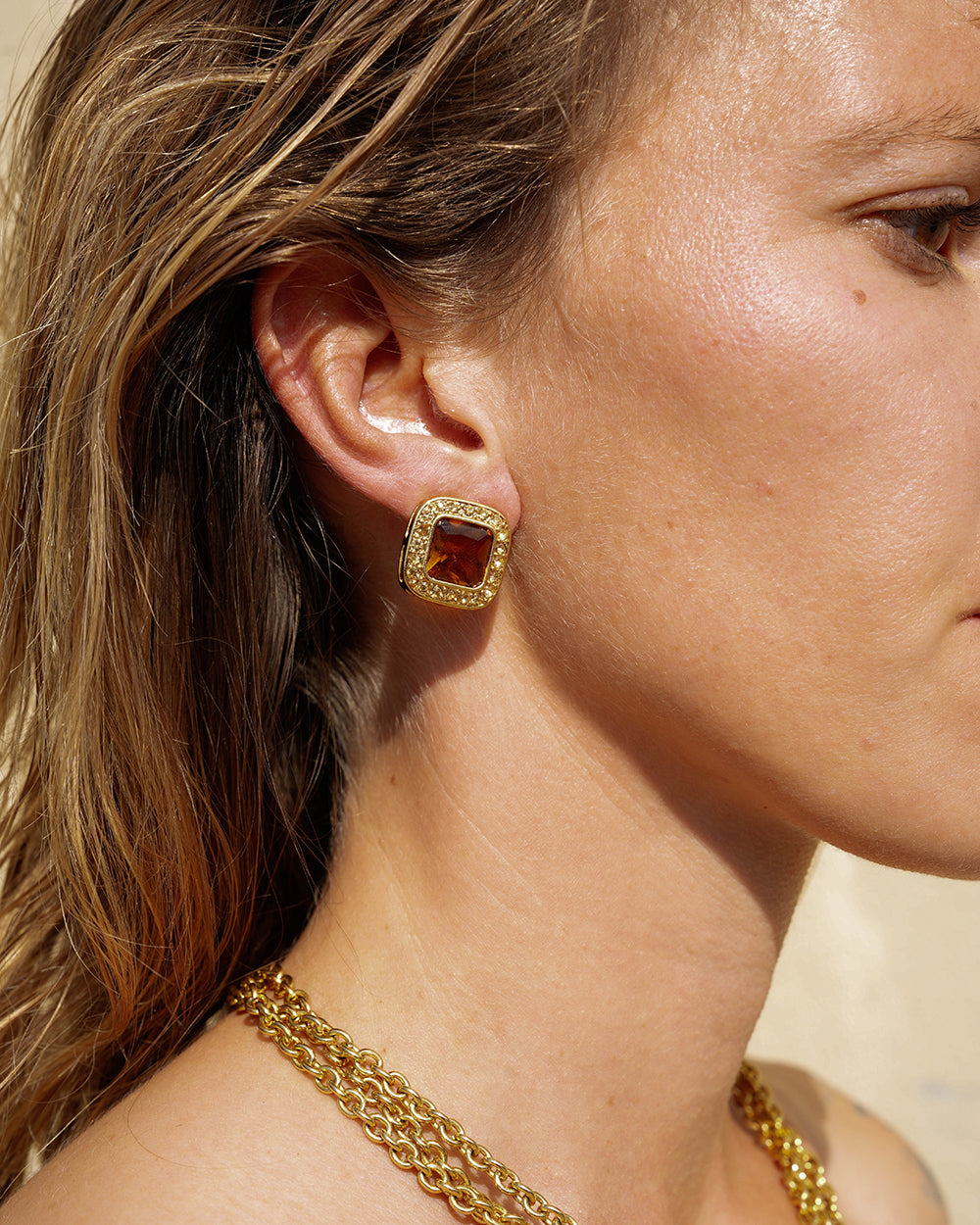 Boucles d'oreilles Amber
