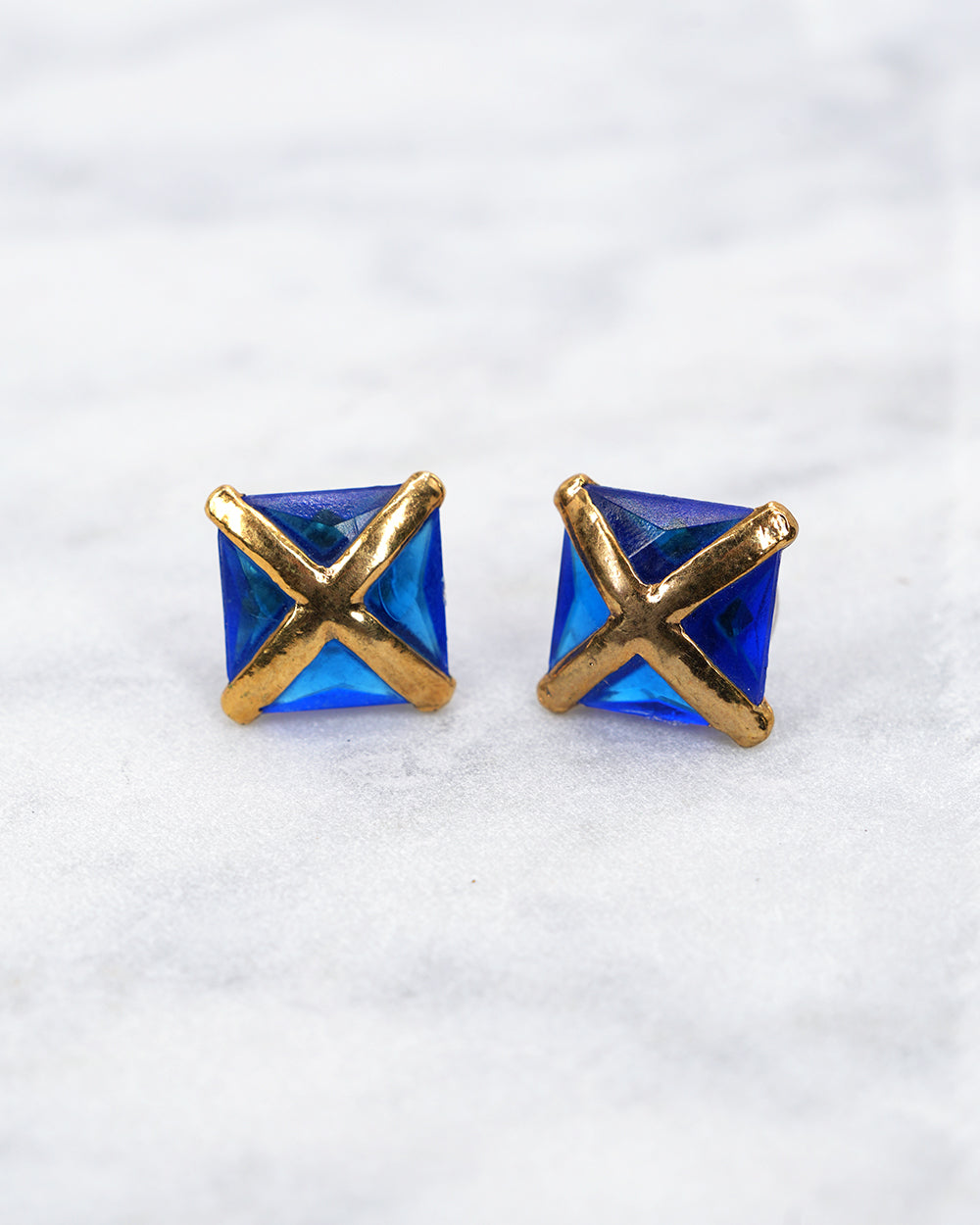 Boucles d'oreilles Blue