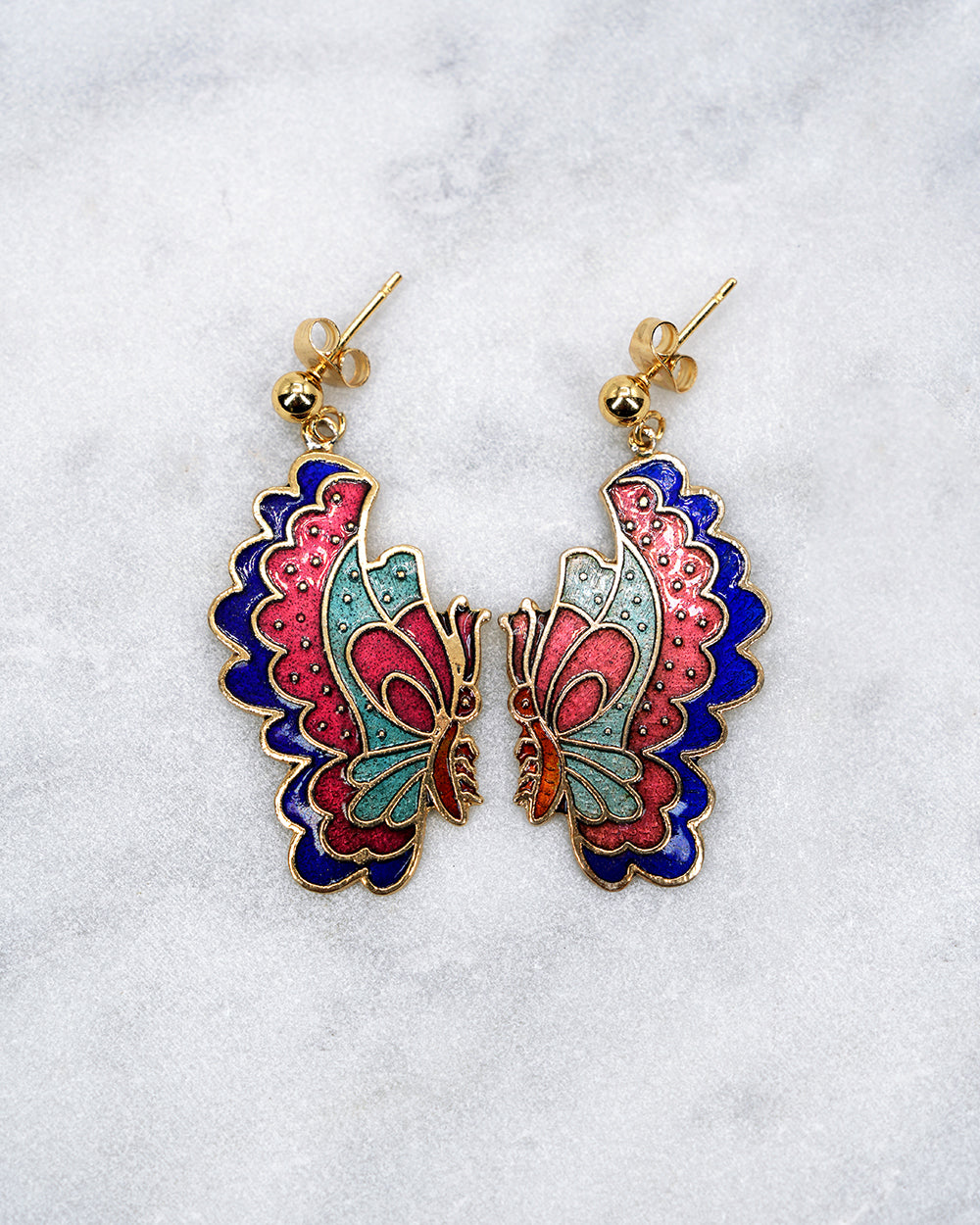 Boucles d'oreilles Mariposa