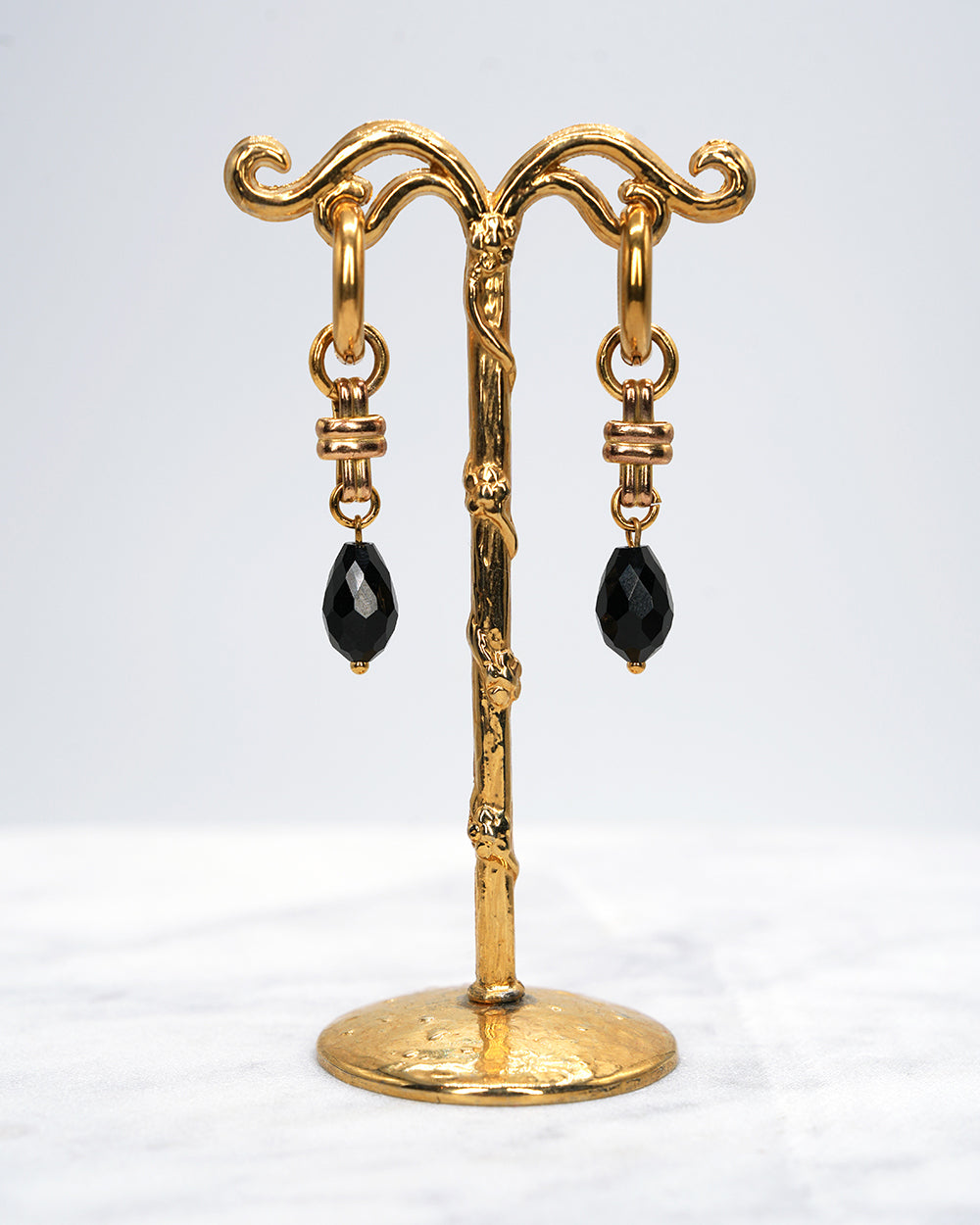 Boucles d'oreilles Ébène