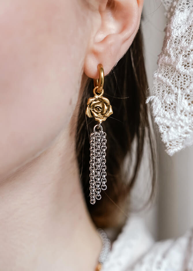 Boucles d'oreilles Wild Rose
